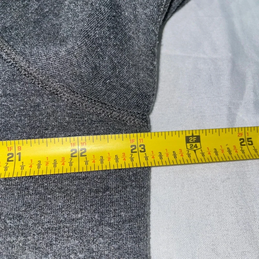 The North Face Mens FlashDry Henley Long Sleeve Shirt Gray XL Heathered Outdoor